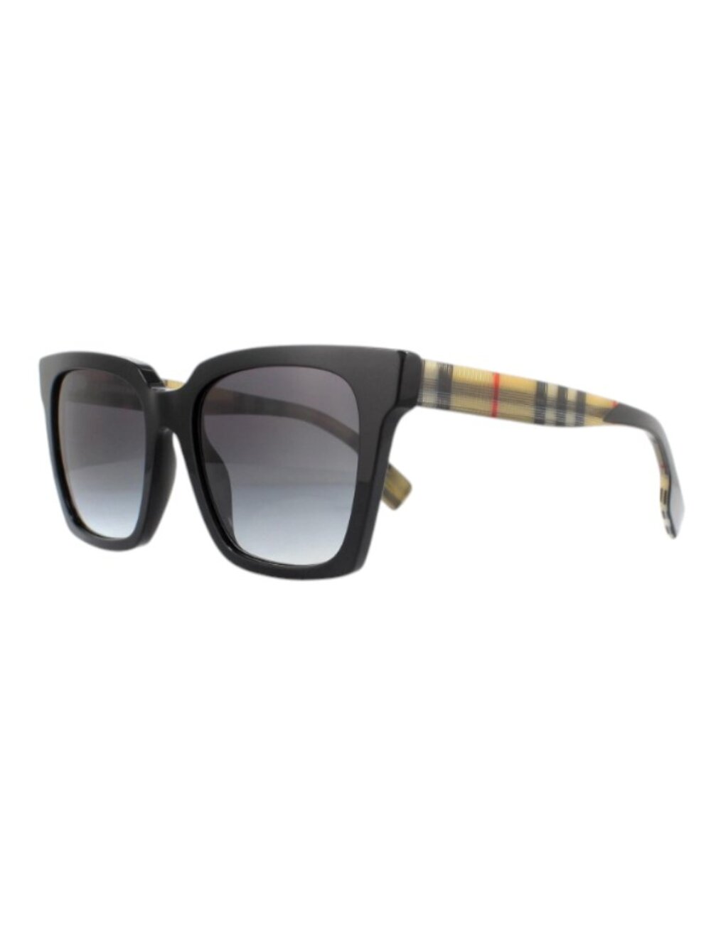 NEW BURBERRY Maple BE4335 Black Grey Sunglasses 53-18